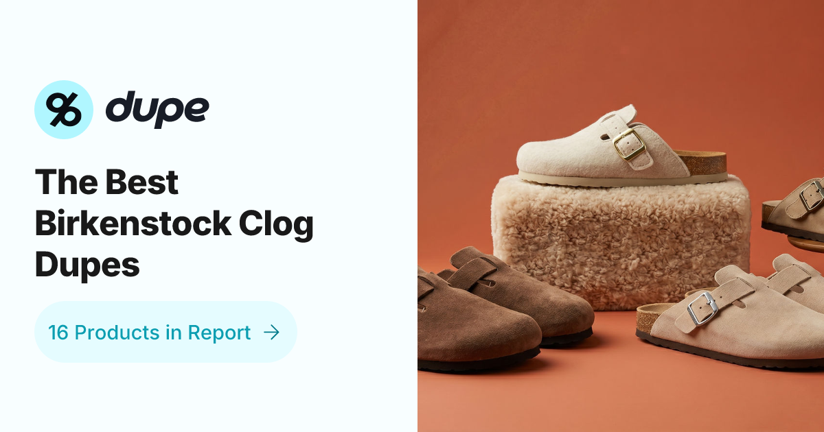 The Best Birkenstock Clog Dupes | Dupe.com