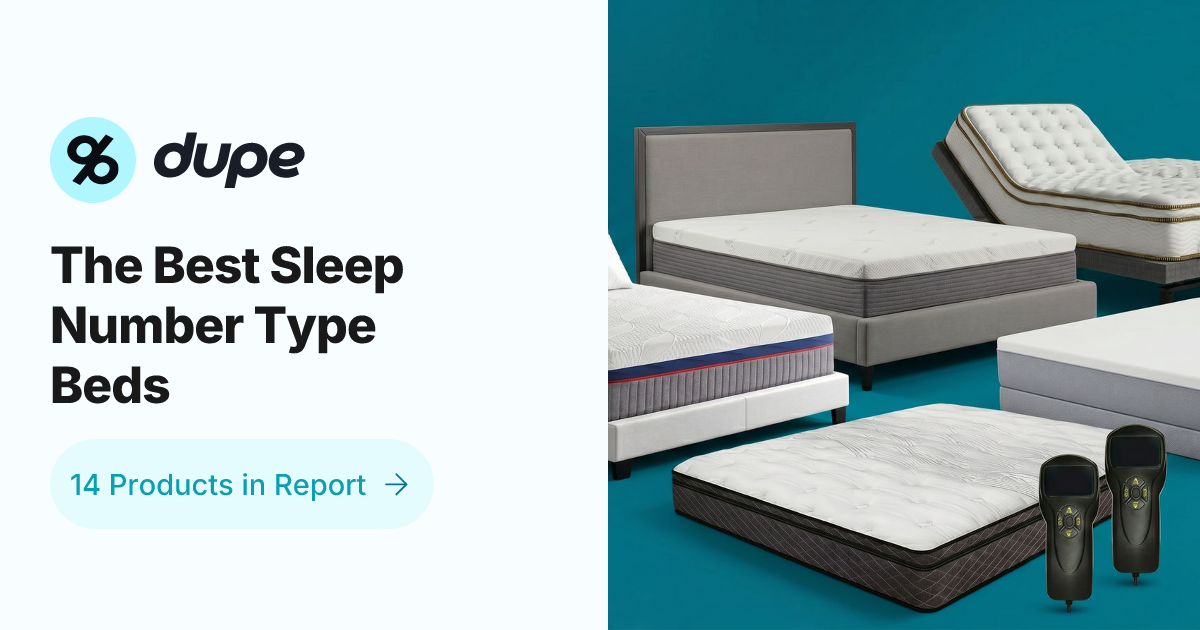 The Best Sleep Number Type Beds | Dupe.com