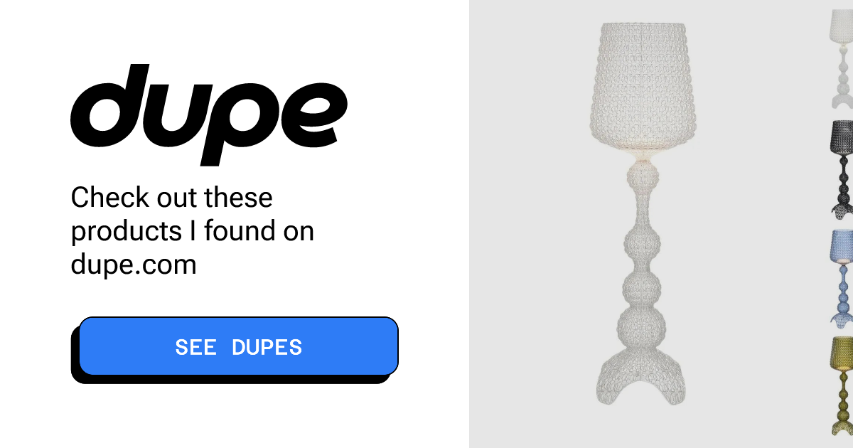 See deals & similar results for Kabuki Floor Lamp by Kartell
