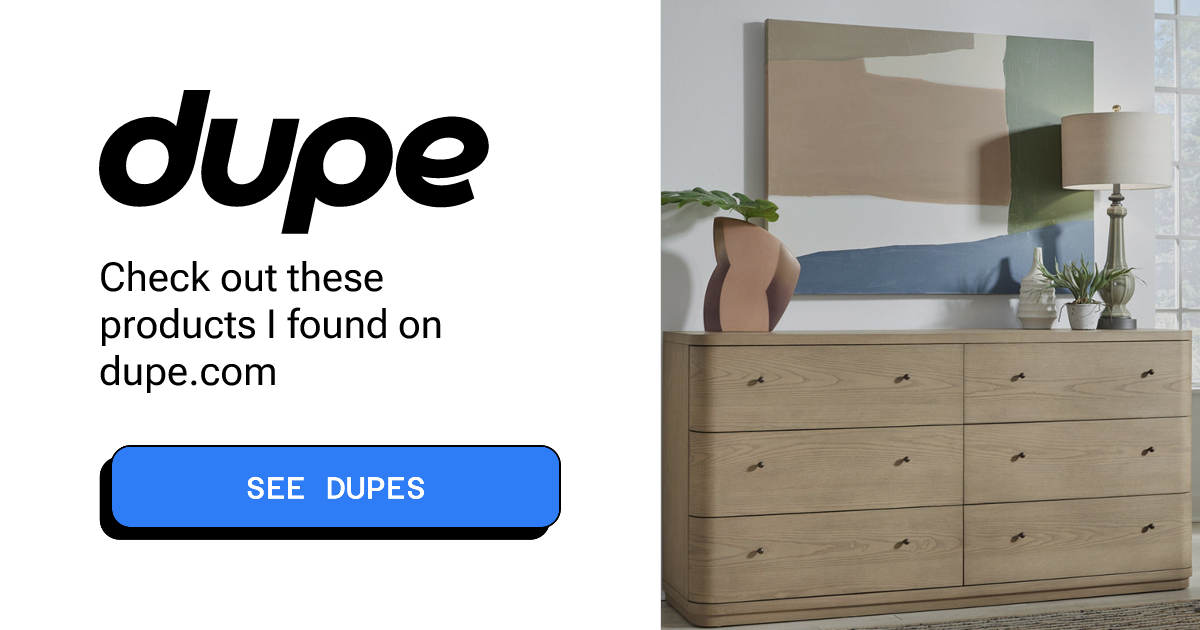 lucie six drawer white oak dresser in buff cream Penny Six Drawer White Ash Dresser in Buff Cream