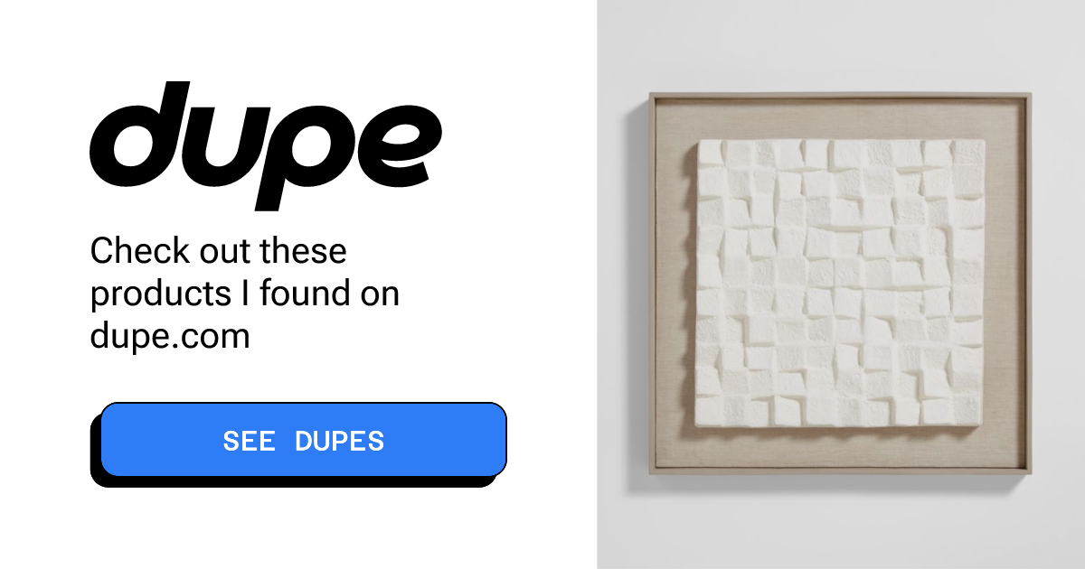 See deals & similar results for Blanco White Paper Pulp Framed 36x36 ...