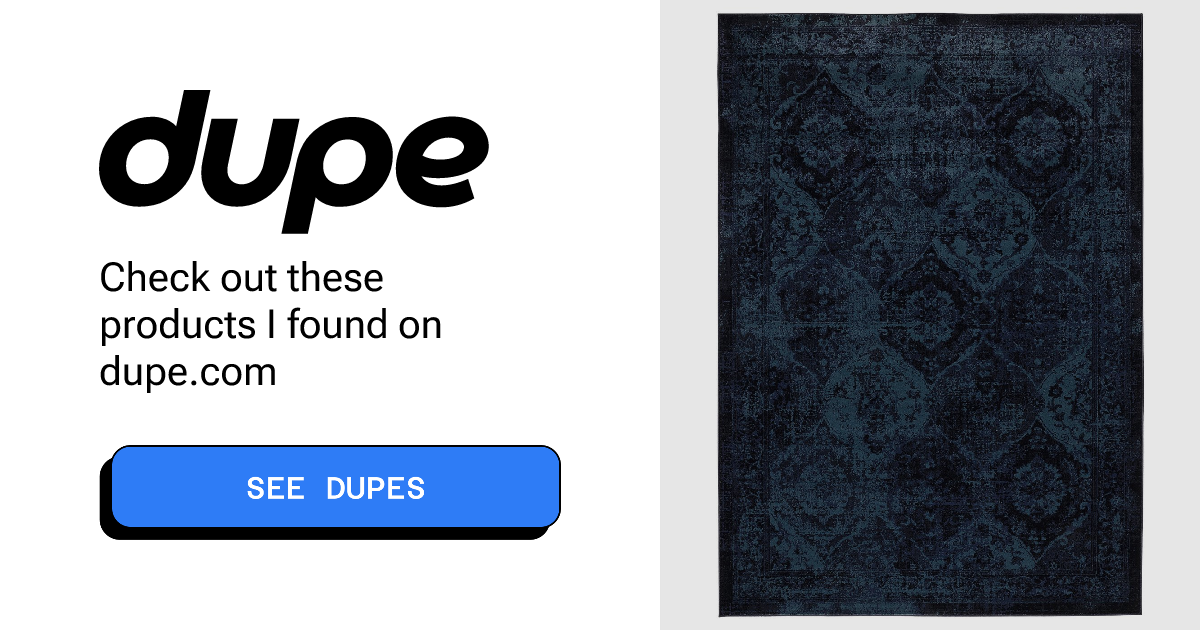 See deals & similar results for VONSBÄK Vintage Low-Pile Rug Dark