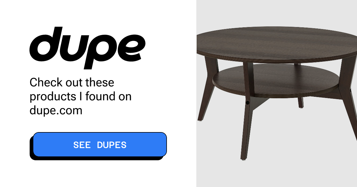 See deals & similar results for IKEA JAKOBSFORS Round Coffee Table